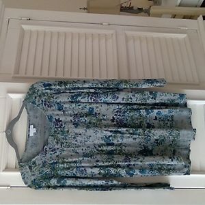 JJILL Long Sleeve Floral Top